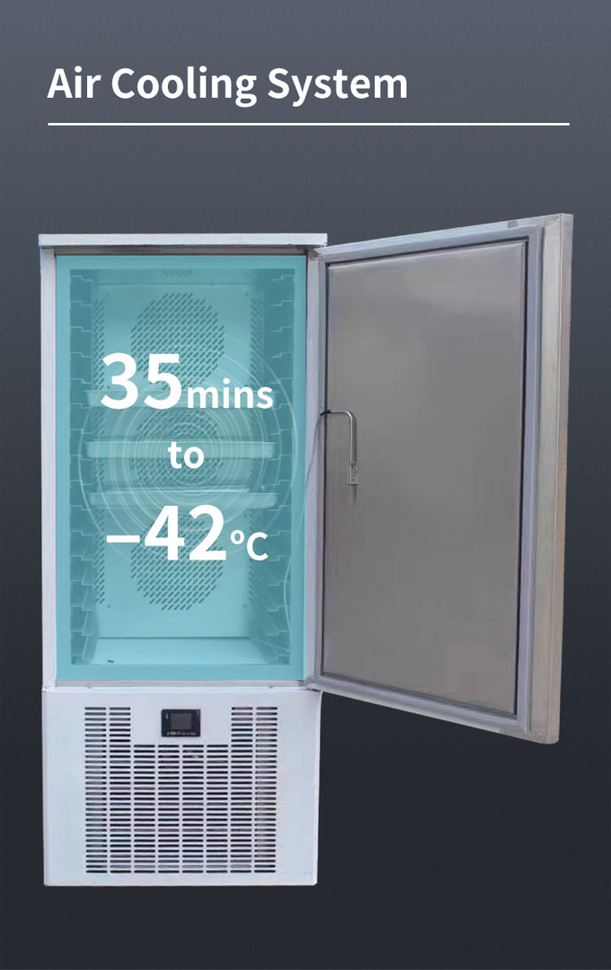 Замерзать охладителя шоковой заморозки 15 подносов быстро, коммерчески охладитель шоковой заморозки 1500в 5